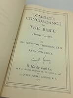 Complete Concordance to the Bible B001EHUAFI Book Cover