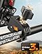 2025 Upgraded Handyhalterung Fahrrad Lenker, Universal Motorrad Handyhalterung [Doppelt Vibrationsgedämpft +Metallkugelgelenk] -360°drehbar für iPhone 16 Pro/Samsung S24 Ultra(4,7-7,2’’Smartphone)
