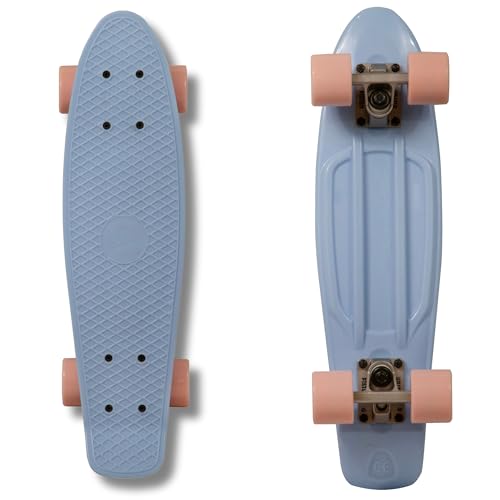 Image of Mini Cruiser 22 Inch for Beginners /Kids (Pastel Purple /Pink) | Skate Supply India