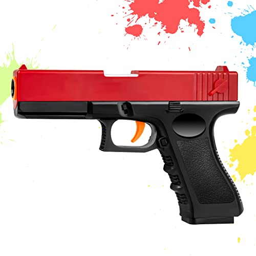 Toy Guns For Kid, Soft Bullet Toy Gun With Shell Ejection & Pull Back Action, Toy Foam Blaster,Education Toy Model For Kids Gifts(24 Shell + 60 Soft Bullet), Red&Black #TOP2