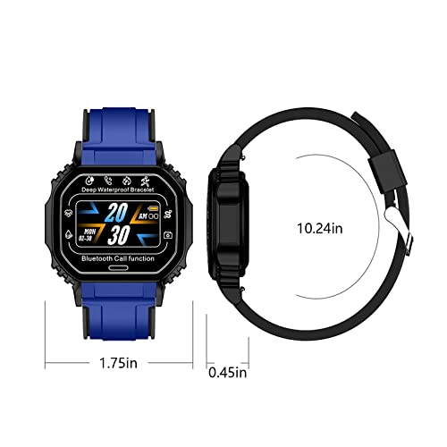 Smart Watch Bluetooth Call Smart Bracelet Ipx67 Waterproof Touc-H Smartwatch With Sports Fitness Monitor Healthy Monitor App/Message Notification Sedentary Reminder #TOP2