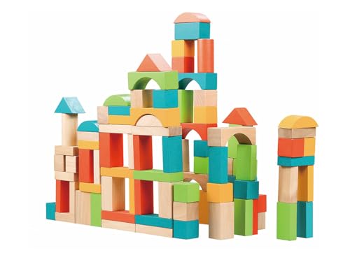 NATURPLAY Bloques Madera 100 Piezas Madera