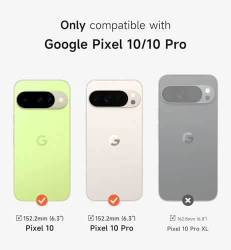 Coque compatible avec Google Pixel 10 Pro magnétique antichoc rose SURITCH
