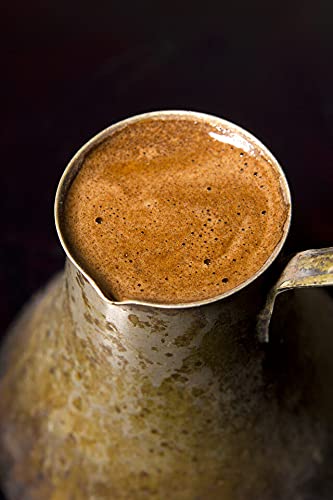 Turkish Coffee With Hazelnut,Kurukahveci Turkish Coffee (Turkish Hazelnut Coffee),Roasted İn Wood Fire,Turk Kahvesi Fındık Aromalı By Nuri Toplar Can 250 Gr 8.8 Oz Halal قهوة تركية, قهوة نوري توبلار التركية #TOP1