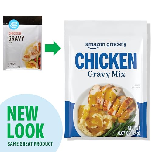 Image of Amazon Grocery, Chicken Gravy Mix, 0.87 oz (Previously Happy Belly, Packaging May Vary)