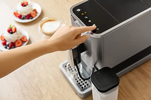 Sencor Machine Expresso Auto, Milchaufschäumer, Silver Edition, 19 Bars Kompakt, Kaffeemühle mit Bohnen… – Bild 7