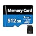 Micro Speicherkarte 512 GB mit Adapter, Mini SD Karte,Speicherkarte 512GB,TF Karte für Kamera, Smartphone, Tablet, Drohne