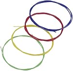 Baritone Ukulele Strings, 4pcs ukulele strings Ukulele Strings Tenor Ukulele Strings with nylon material for beginners and skilled enthusiasts (Multicolor)