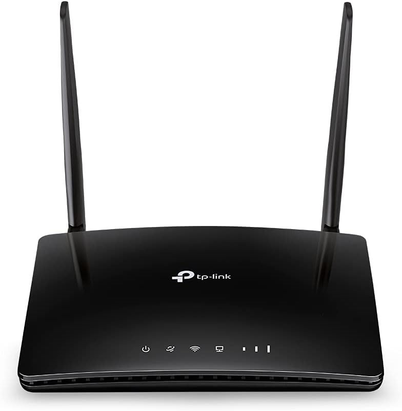 TP-LINK Tp-Link Ac750 4G LTE Sim Slot Unlocked Wi-Fi Dual Band Router, No Configuration Required, UK Plug (Archer Mr200)