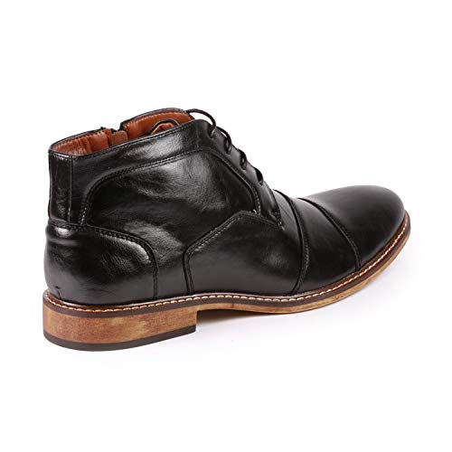 Metrocharm MC147 Men's Cap Toe Formal Dress Casual Oxford Ankle Boot3