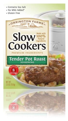 Comparison: Best Slow Cooker For Pot Roast 10 Orrington Farms Slow Cookers Pot Roast Seasoning, 2.5 Ounce (Pack of 12)