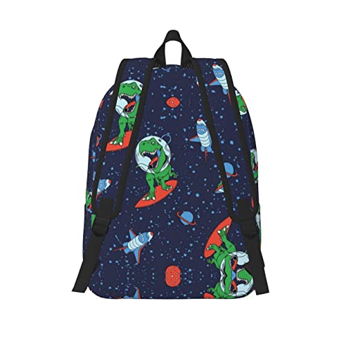 Sac à dos ordinateur portable fusée dinosaure astronaute