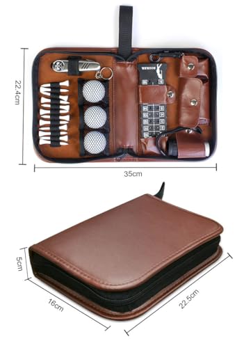 Pochette golf THGILNUS imperméable pour transporter vos accessoires de jeu - 2