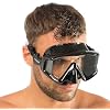 Cressi Panoramic Wide View Mask & Dry Snorkel Kit for Snorkeling, Scuba Diving - Pano 3 & Supernova Dry: Designed in Italy