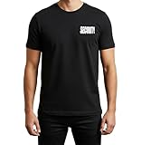 First Class Men's Tactical Security Regular Fit Short Sleeve T-Shirt, Large, Black