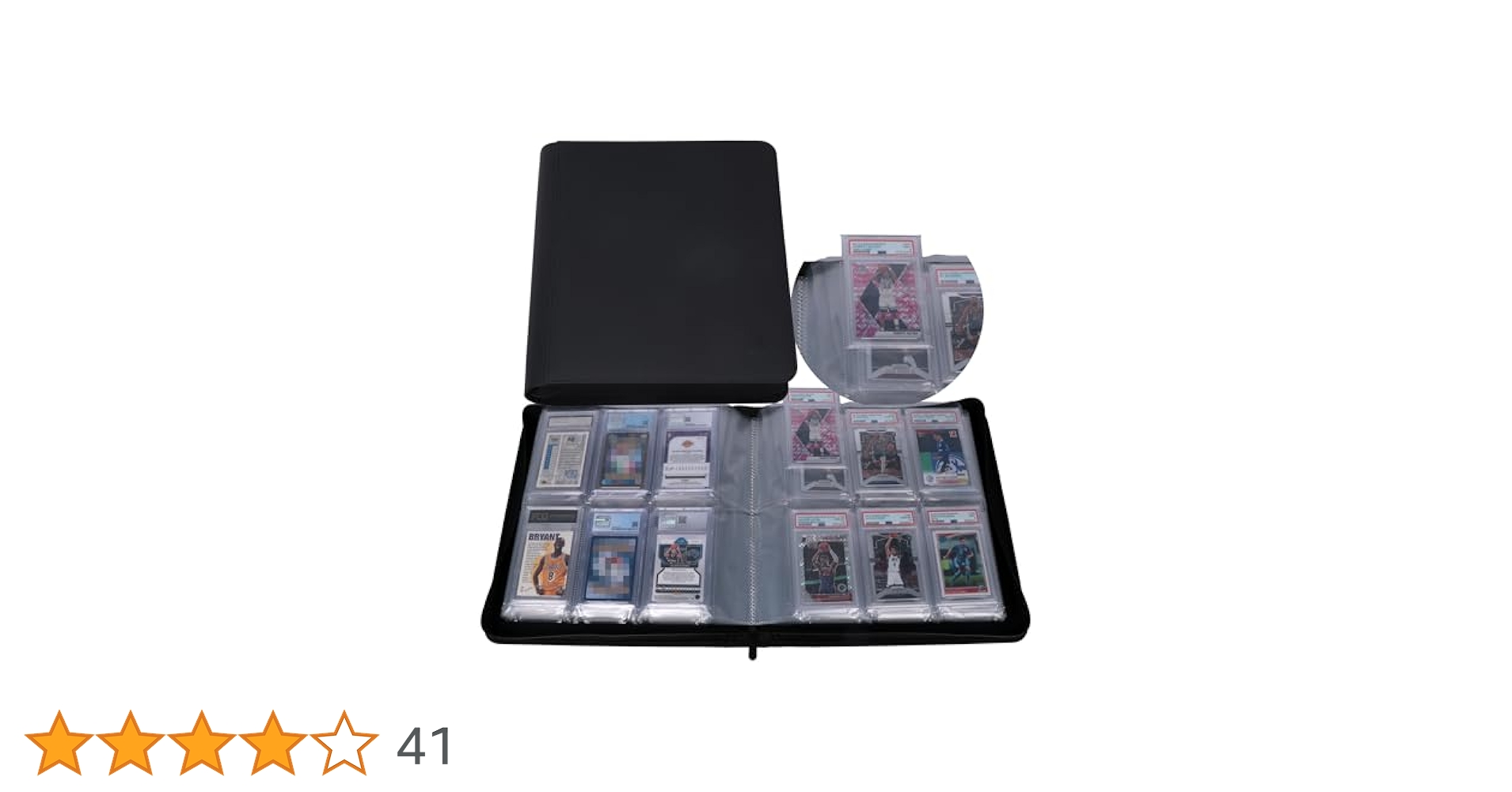 ウルトラプロ　PSA鑑定品用ページ コレクション ファイル バインダー Amazon.co.jp: Rayvol PSAスラブバインダー PSAスラブ72枚収納 6