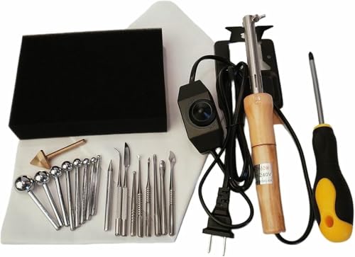 Machine à repasser de fleurs en tissu électrique avec 18 têtes interchangeables pour modélisation - 2