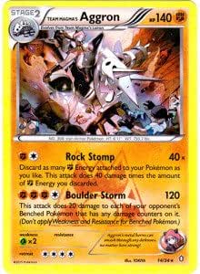Amazon.co.jp: Pokemon - Team Magma's Aggron (14/34) - Double Crisis ...