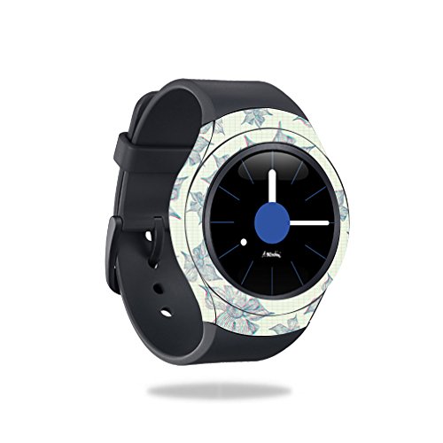 MightySkins Skin Compatible with Samsung Gear S2 3G Cover Skins Sticker Watch 3D Flowers