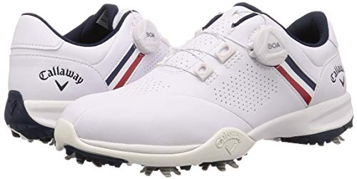 [キャロウェイ フットウェア] レディース ゴルフシューズ 軽量 (BOA システム) [ 247-0996801 / AEROSPORT WM20 ] ゴルフ 靴 031_ホワイト/ネイビー 25 cm 7枚目