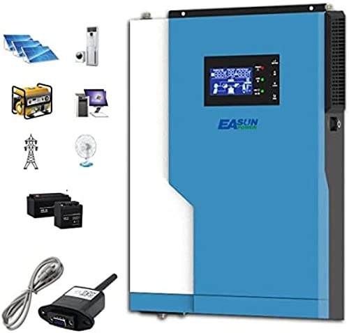 Inversor Solar Híbrido De 3,5 Kw Y 5,5 Kw, Controlador Solar Mppt De Onda Sinusoidal Pura 24v48v100a Con Modo Wifi, Inversor Fuera De La Red, Inversor De Almacenamiento De Energía Integrado Inversor Solar Híbrido De 3,5 Kw Y 5,5 Kw, Controlador Solar Mppt De Onda Sinusoidal Pura 24v48v100a Con Modo Wifi, Inversor Fuera De La Red, Inversor De Almacenamiento De Energía Integrado
