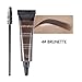 Sourcils Gel, Teinte instantanée imperméable de couleur de colorant de gel professionnel de sourcil avec la brosse pour le maquillage(4#)