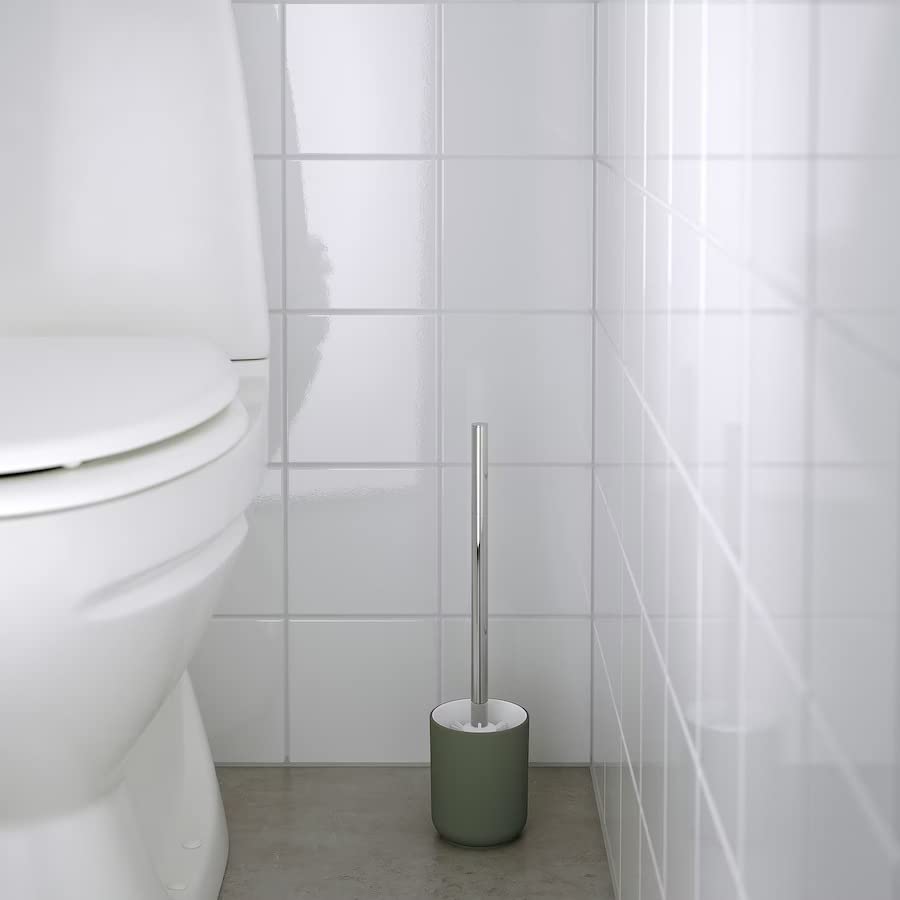 Image of IKEA EKOLN Toilet Brush, Grey-Green
