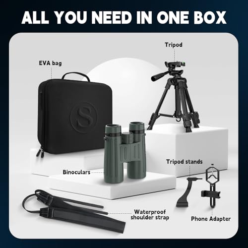 Binary Binoculars for Bird Watching 10x42