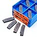 MRMN400-M PC9030 Carbide CNC Grooving Inserts 10-Pack R2mm for MGEHR Tool Holders, High-Precision Metal Cutting Tips for Stainless Steel and Industrial Machining