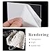 5'' x 5'' Dental Orthodontic Splint Retainer Vacuum Forming Sheet Soft/Hard Plastic 0.8/1.0/1.5/2.0mm Dentistry Thermoforming Material (Hard Film 0.8 20Pcs)