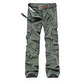 NUSGEAR 2024 Pantalones para Hombre Casual Moda Trabajo Pantalones Pants Jogging Fitness Chandal Hombre Suelto Largos Pantalones Deportes al Aire Libre Pantalones Trekking Talla Grande