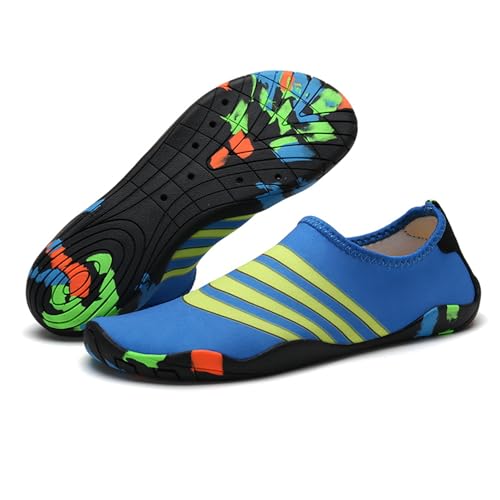 Sapatos aquáticos masculinos de secagem rápida, calçados aquáticos para caminhadas, mergulho, surfe,