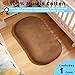 Sofoliana Baby Lounger, Newborn Lounger with Breathable & Soft Cover for Home and Travel, 0-24 Months Newborn Babies Essentials Gifts. Brown (1 Cover Included)