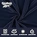 Reebok Rash Guard for Men Short Sleeve, Mens Swim Shirt, Sun Shirt UPF+ 50 UV Protection Navy