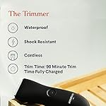 MERIDIAN - The Complete Package by Meridian: Includes Men’s Waterproof Electric Below-The-Belt Trimmer and The Spray (50…