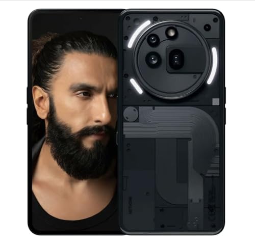 Image of Nothing Phone (3A) Pro (Black, 12GB RAM + 256GB Storage)