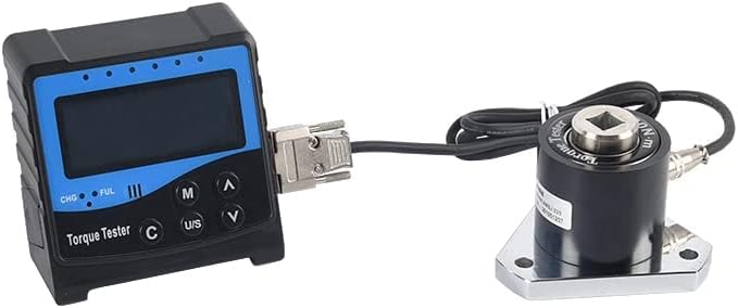 Portable Torque Tester Torsion Meter Tester Gauge Torque Wrench Tester Calibrator Sensor Calibration Equipment with Measurement Range 220 To 2200N.m Three Units N.m/Kgf.cm/lbf.in