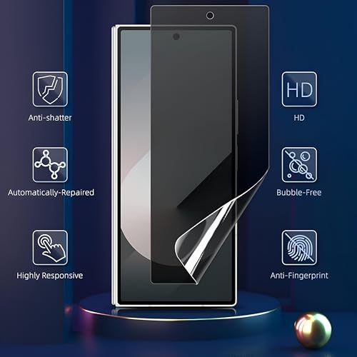 Image of Privacy Screen Protector for Samsung Galaxy Z Fold 6 5G | Anti-Spy Film | Scratch Resistant | Bubble-Free Installation | Not Tempered Glass