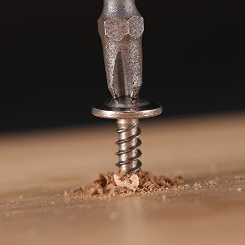 Sg Tzh TH-507874 #8 X 3/4 Inch Sheet Metal Screws 100Pcs 410 Stainless Steel Truss Head Fast Self Tapping Screws thumb #5