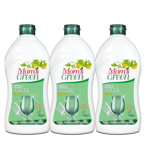 3'lü Set Bitkisel Limonlu Bulaşık Makinesi Parlatıcı (3 x 500 ml)