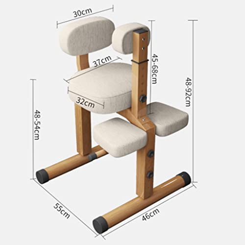 Corrige la posture assise avec cette chaise ergonomique réglable