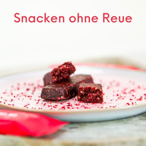 Naturbelassene Bio-Fruchtriegel 8 x 40g von bleibwacker. Gesunder Snack ohne Zuckerzusatz. Nur Frucht und Nuss. Vegan & glutenfrei. Probierpaket mit 2x4 Sorten.