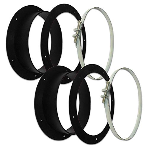 6-tlg. Montageset für Sandstrahlkabine SBC-220/350/420/990 | Halter für Sandstrahlhandschuhe Cover