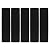 ROSENICE 5pcs Anti Slip Tape Sticker Stairs Decking Grip Strips with Black Sand