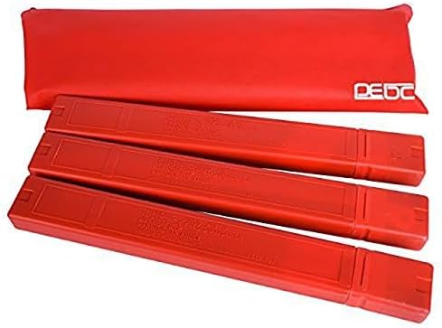 Miniatura 7 de DEDC Triángulo de advertencia, triángulo de seguridad plegable, kit de advertencia triple, reflector triangular de advertencia, señal de peligro en