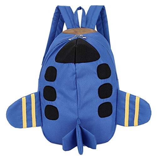 Preisvergleich Produktbild ODMKGE Studententasche Netter Flugzeugentwurf Kindergartenrucksack Kinderschultasche Baby Mädchen Junge Cartoon Geformte Kinder Schulrucksack Rucksack