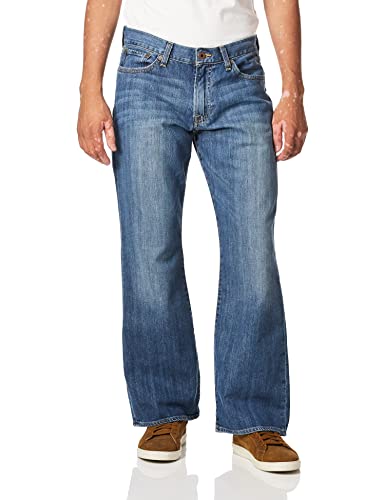 Lucky Brand Mens Men's 367 Vintage Bootcut Jean in Nugget, 36x32
