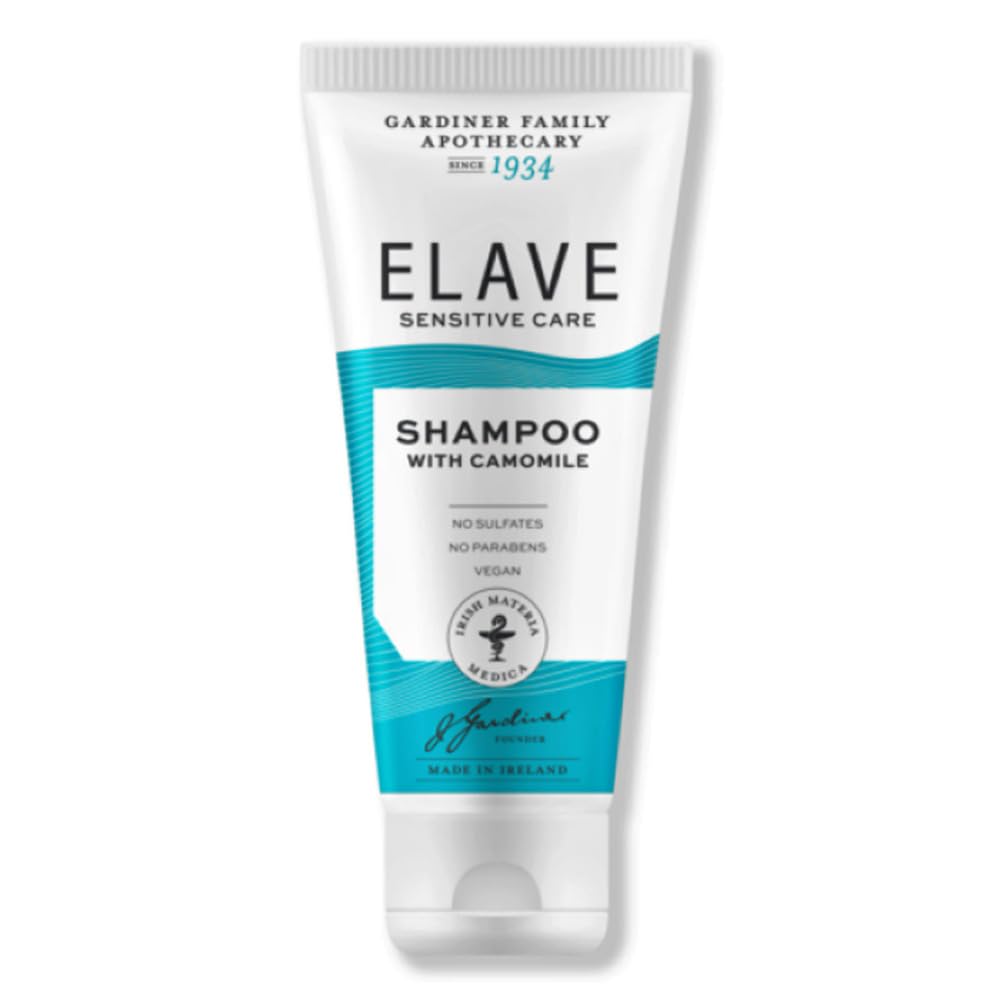 Dermatological Sensitive Shampoo, 250 ml - with chamomile & glycerin for sensitive, dry, reactive & allergy‑prone scalp