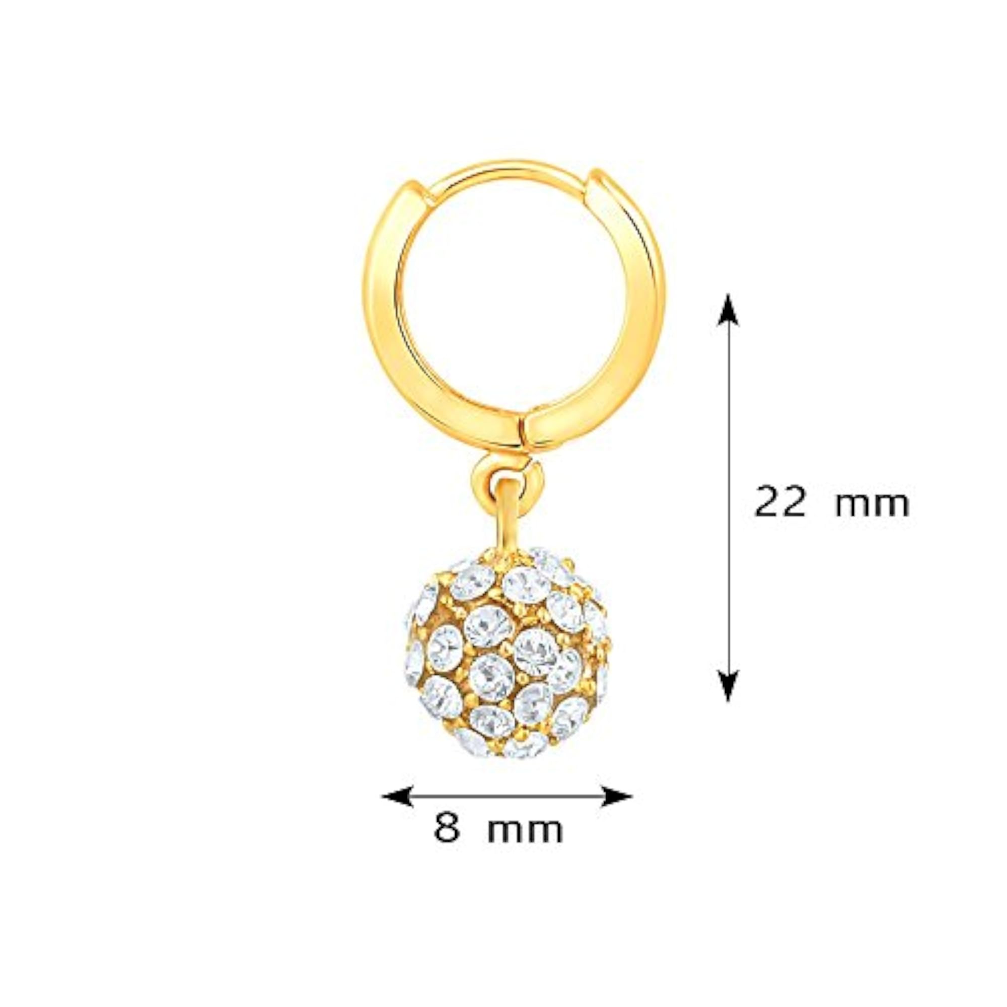 Royal Sparklers Crystal Earrings - Glamorous Statement Jewelry