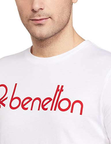Image of United Colors of Benetton Men's Cotton Regular Fit T-Shirt